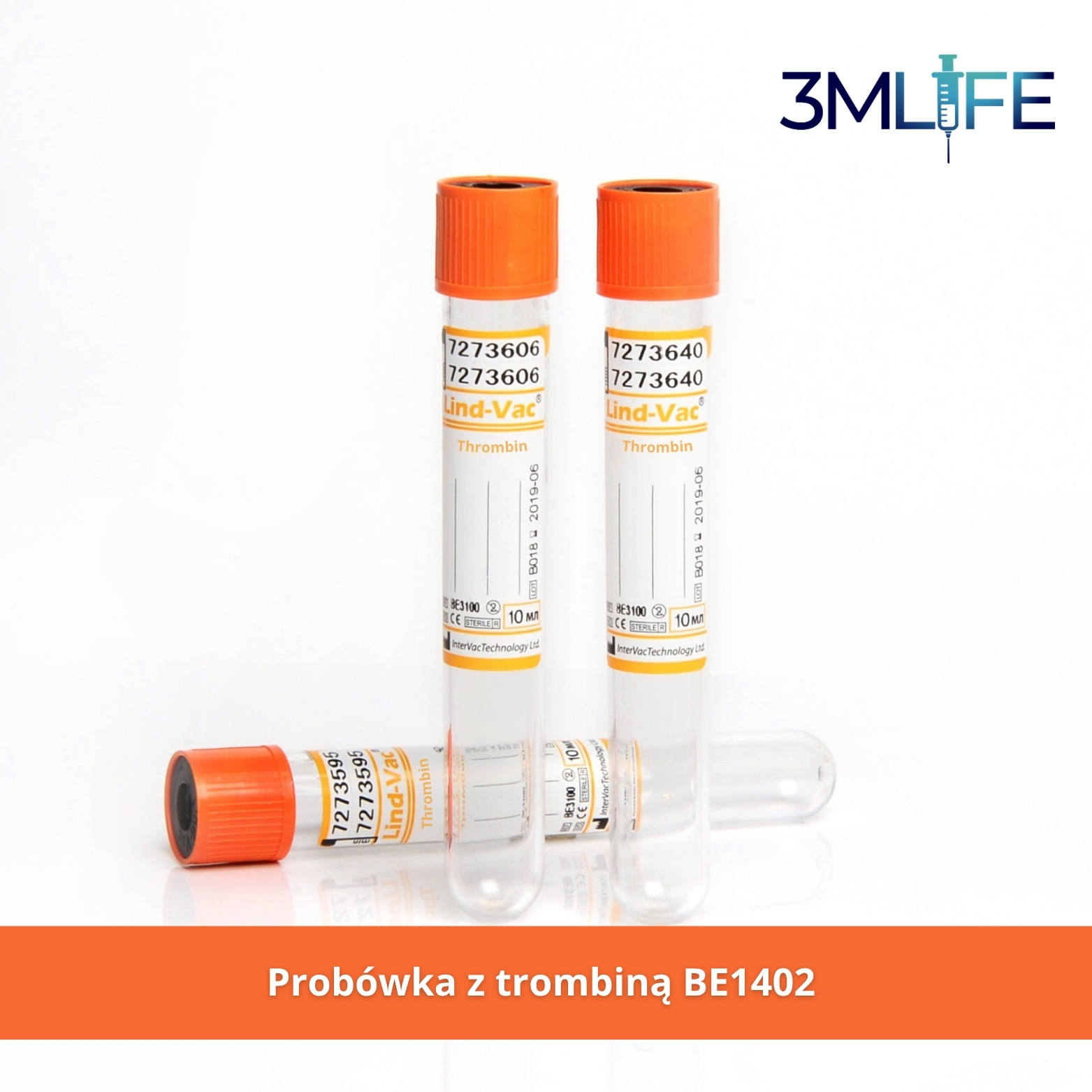 Probówka z trombiną BE1402