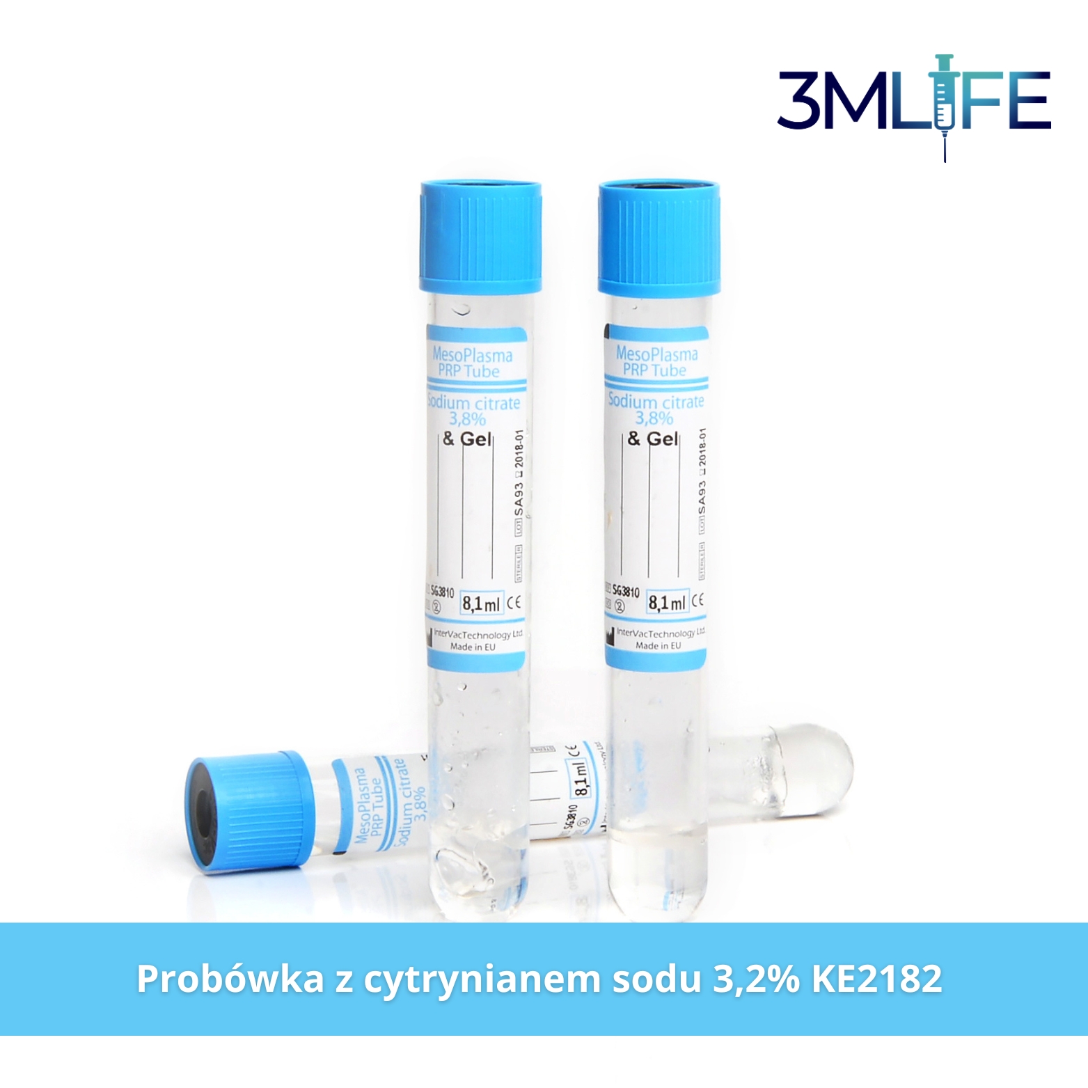 Probówka z cytrynianem sodu KE2182