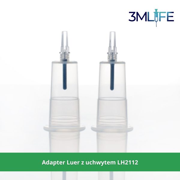 Adapter Luer z uchwytem LH2112
